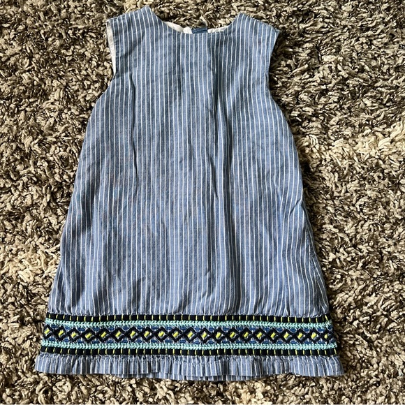 Vineyard Vines Other - Vineyard Vines Yarn Dye Toddler Dress Blue Stripe 2T